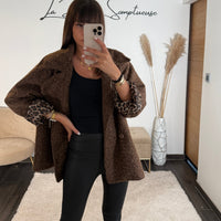 MANTEAU CHOCO LEO - La Petite Somptueuse
