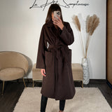 MANTEAU CHOCO PENY - La Petite Somptueuse