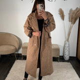 MANTEAU LONG CAMEL MAX - La Petite Somptueuse