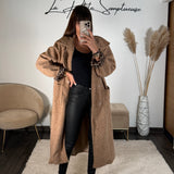 MANTEAU LONG CAMEL MAX - La Petite Somptueuse