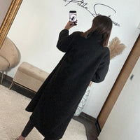 MANTEAU NOIR EDGAR - La Petite Somptueuse