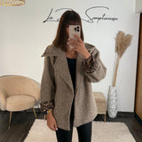 MANTEAU TAUPE LEO - La Petite Somptueuse