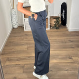 PANTALON GRIS JEAN - La Petite Somptueuse