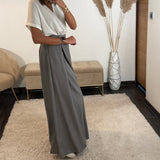 PANTALON GRIS SCRATCH - La Petite Somptueuse