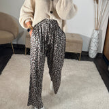 PANTALON LEOPARD DOLLY - La Petite Somptueuse