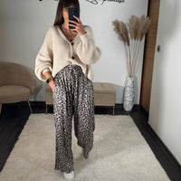 PANTALON LEOPARD DOLLY - La Petite Somptueuse