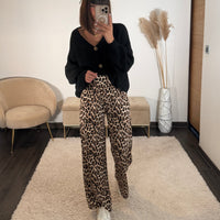 PANTALON LEOPARD EDGAR - La Petite Somptueuse