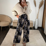 PANTALON MARINE HUGO - La Petite Somptueuse