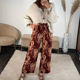 PANTALON MARRON HUGO - La Petite Somptueuse