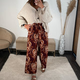 PANTALON MARRON HUGO - La Petite Somptueuse