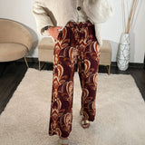 PANTALON MARRON HUGO - La Petite Somptueuse