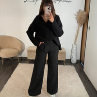 PANTALON NOIR JEAN - La Petite Somptueuse