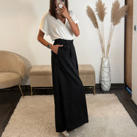 PANTALON NOIR SCRATCH - La Petite Somptueuse