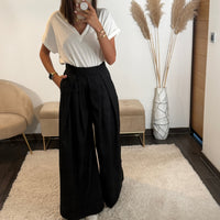 PANTALON NOIR SCRATCH - La Petite Somptueuse