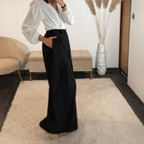 PANTALON OVERSIZE NOIR ALEX - La Petite Somptueuse