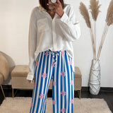 PANTALON RAYE MARGUERITE - La Petite Somptueuse
