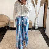 PANTALON RAYE MARGUERITE - La Petite Somptueuse