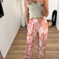 PANTALON ROSE DAMNA - La Petite Somptueuse