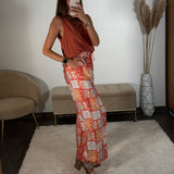 PANTALON ROUGE ESMERA - La Petite Somptueuse