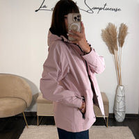 PARKA ROSE VICTOIRE - La Petite Somptueuse