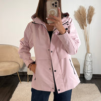 PARKA ROSE VICTOIRE - La Petite Somptueuse