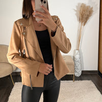 PERFECTO CAMEL CLAIR SUEDINE - La Petite Somptueuse