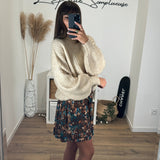 PULL BEIGE AMY - La Petite Somptueuse