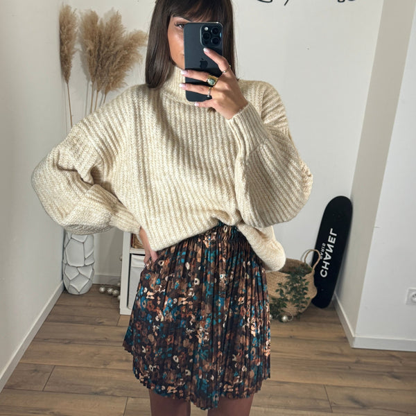 PULL BEIGE AMY - La Petite Somptueuse