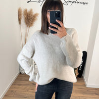 PULL BEIGE JULES - La Petite Somptueuse