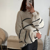 PULL BEIGE LIGNE TESSY - La Petite Somptueuse