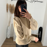 PULL BEIGE TRESSIA - La Petite Somptueuse