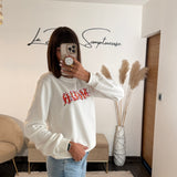 PULL BLANC AMOUR - La Petite Somptueuse