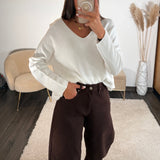 PULL BLANC DENA - La Petite Somptueuse