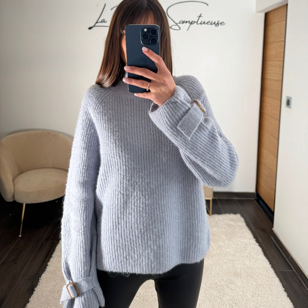 PULL BLEU MATHIS - La Petite Somptueuse