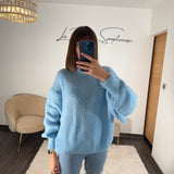 PULL BLEU MILANN - La Petite Somptueuse