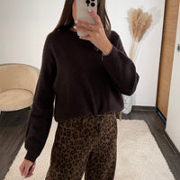 PULL CHOCO ANDREAS - La Petite Somptueuse