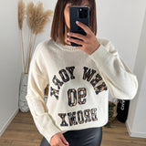 PULL ECRU NY - La Petite Somptueuse