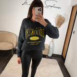 PULL GRIS BROOKLYN - La Petite Somptueuse
