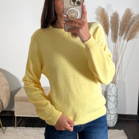 PULL JAUNE ANDREAS - La Petite Somptueuse