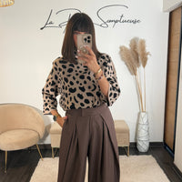PULL LEOPARD STAN - La Petite Somptueuse