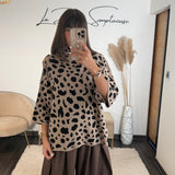 PULL LEOPARD STAN - La Petite Somptueuse