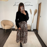 PULL NOIR ANDREAS - La Petite Somptueuse