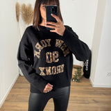 PULL NOIR NY - La Petite Somptueuse