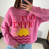 PULL ROSE SUNNY - La Petite Somptueuse