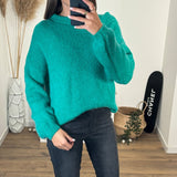 PULL VERT JULES - La Petite Somptueuse