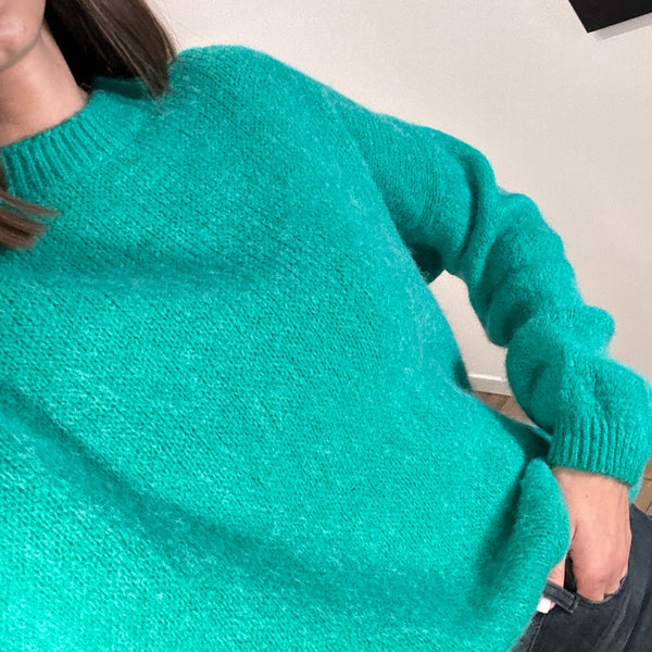 PULL VERT JULES - La Petite Somptueuse