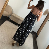 ROBE A POIS NOIR PENNY - La Petite Somptueuse