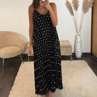 ROBE A POIS NOIRE SOFIA - La Petite Somptueuse