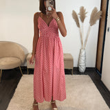 ROBE A POIS ROSE PRETTY - La Petite Somptueuse