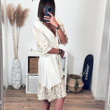 ROBE BEIGE KALI - La Petite Somptueuse